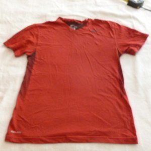 Dry fit Red shirt  Nike v neck Small S